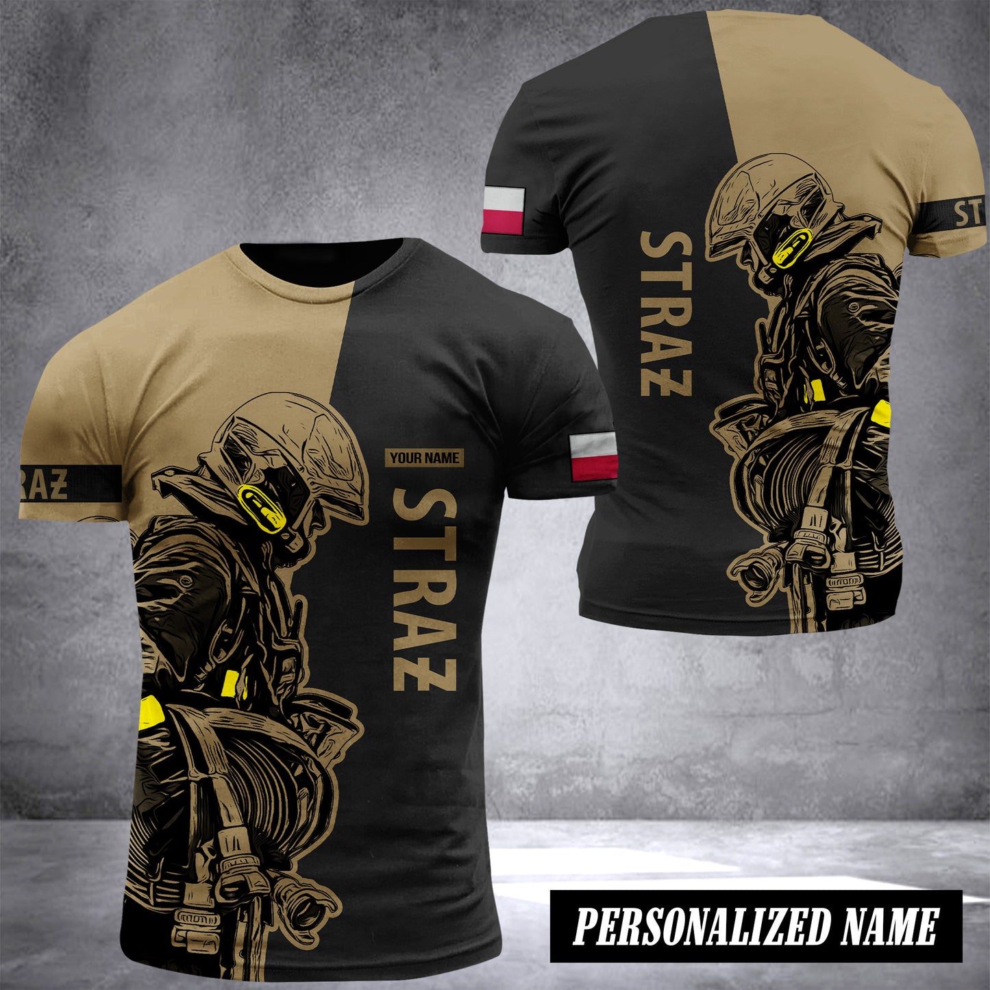 Straz Poland customize T-shirt 144