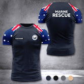 Marine Rescue NSW Australia customize T-shirt 355
