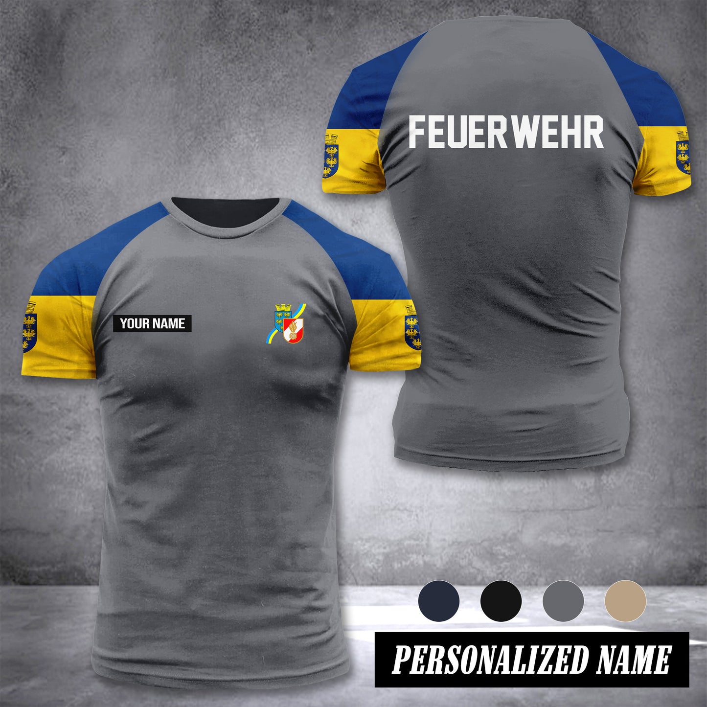 Firefighter Lower Austria customize T-shirt 355