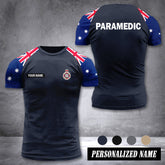 Queensland Ambulance Service Australia customize T-shirt 355