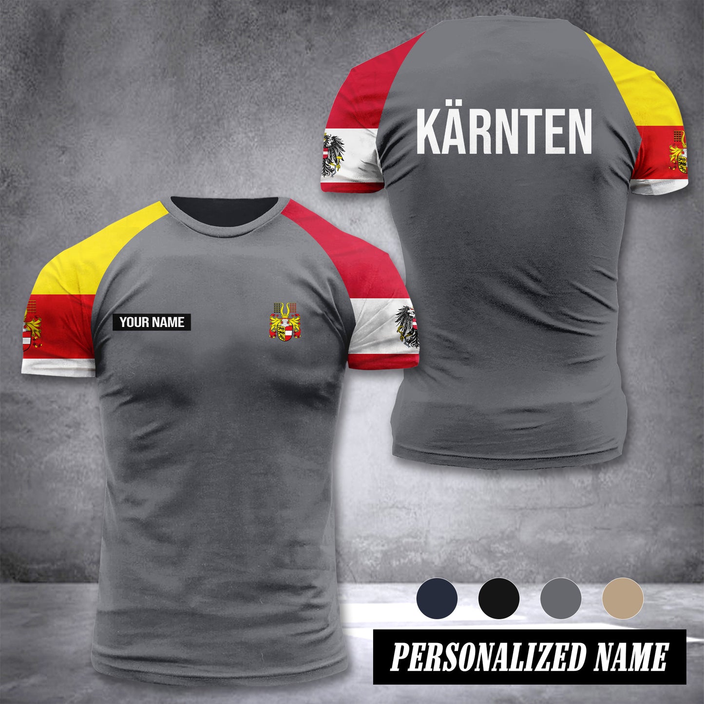Kärnten Austria customize T-shirt 355