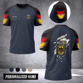Polizei Germany customize T-shirt has raglan sleeves 265