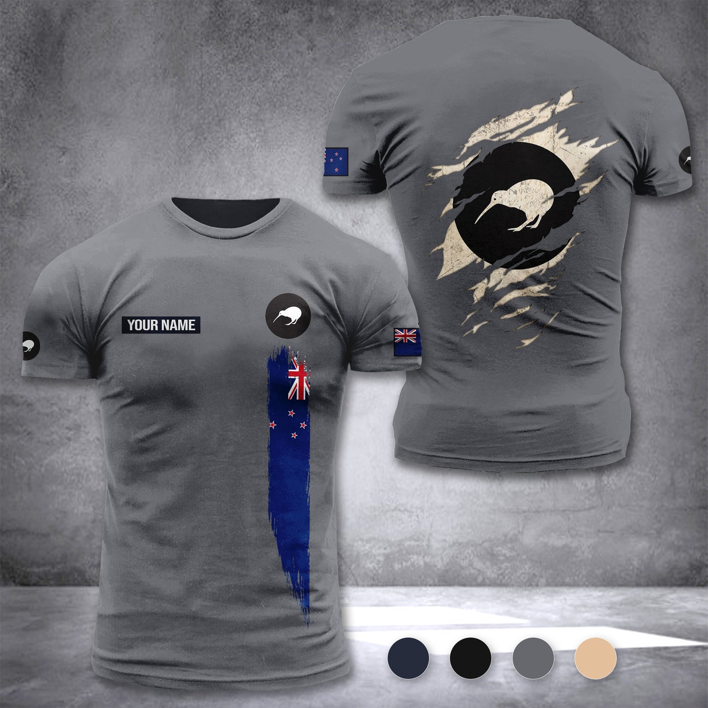 New Zealand Defence Force customize T-shirt 255