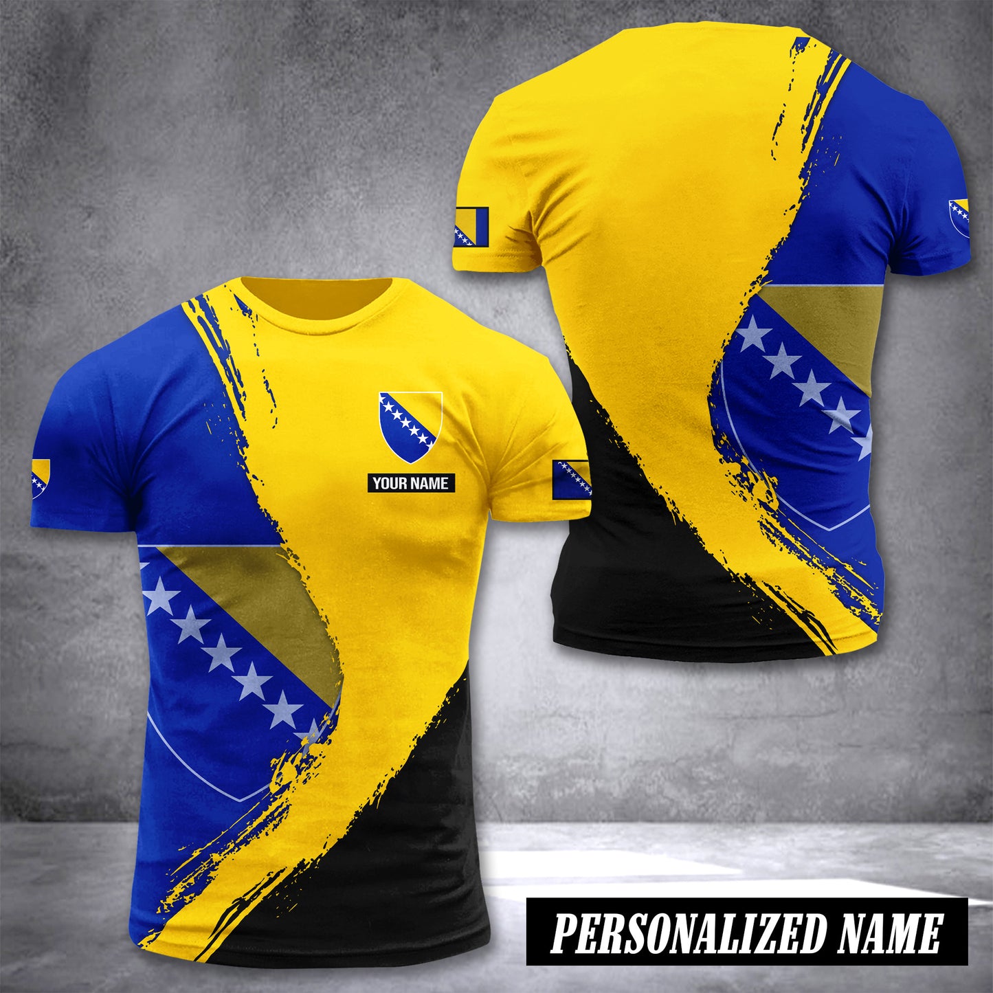 Bosnia customize T-shirt 144