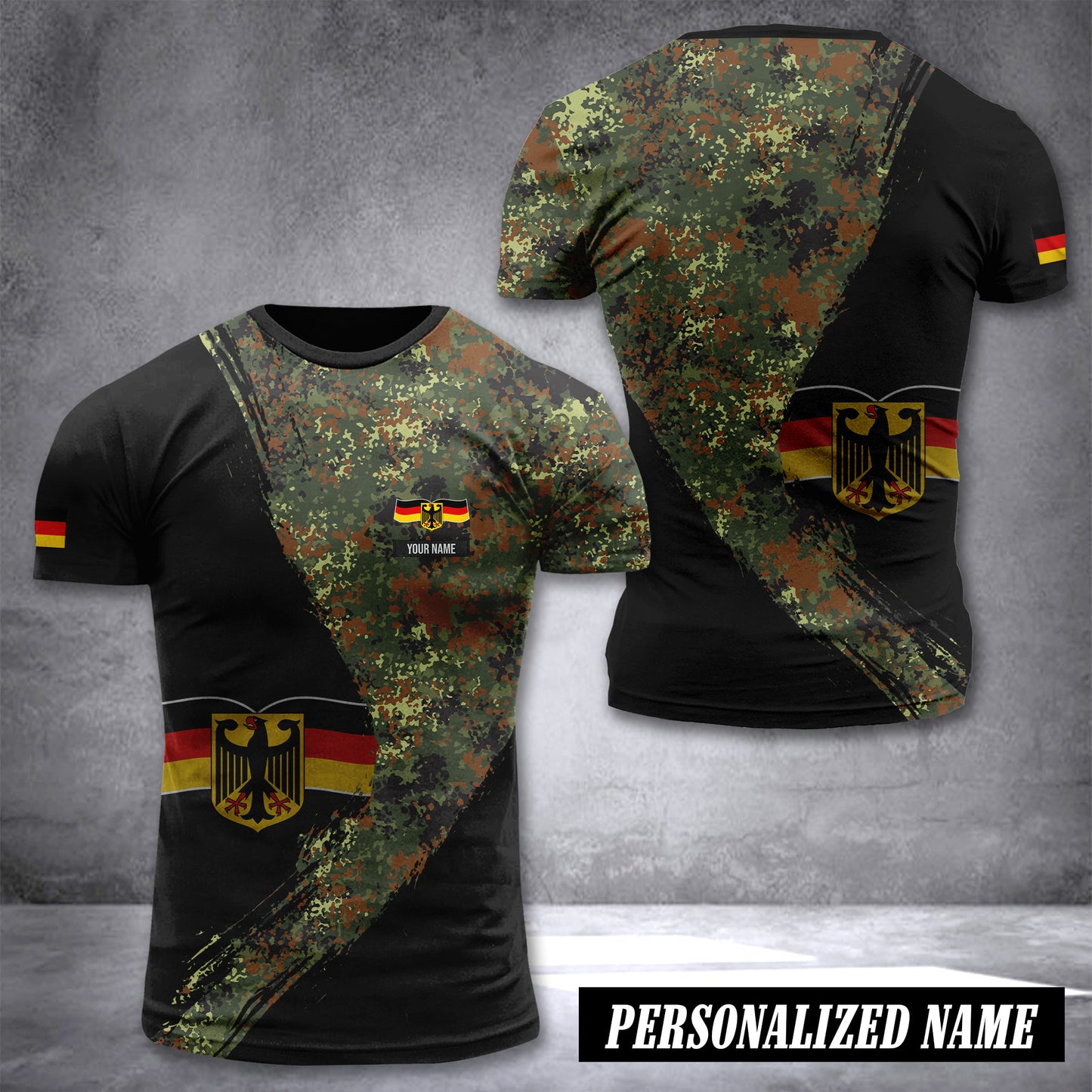 Soldier Germany customize T-shirt 144