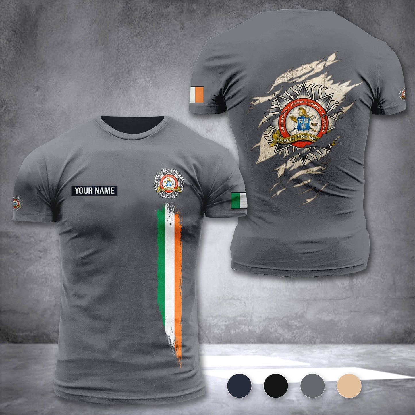 Dublin Fire Brigade customize T-shirt 265