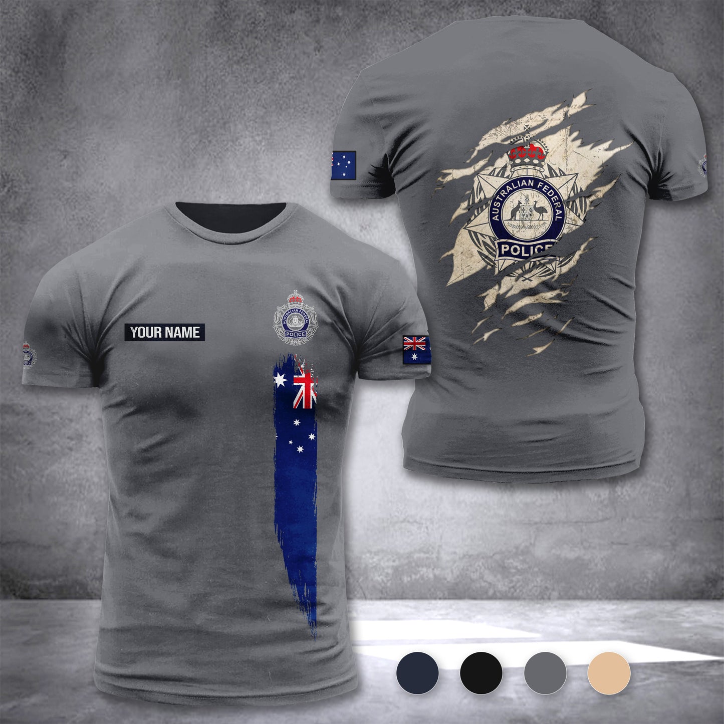 Australian Federal Police customize T-shirt 265