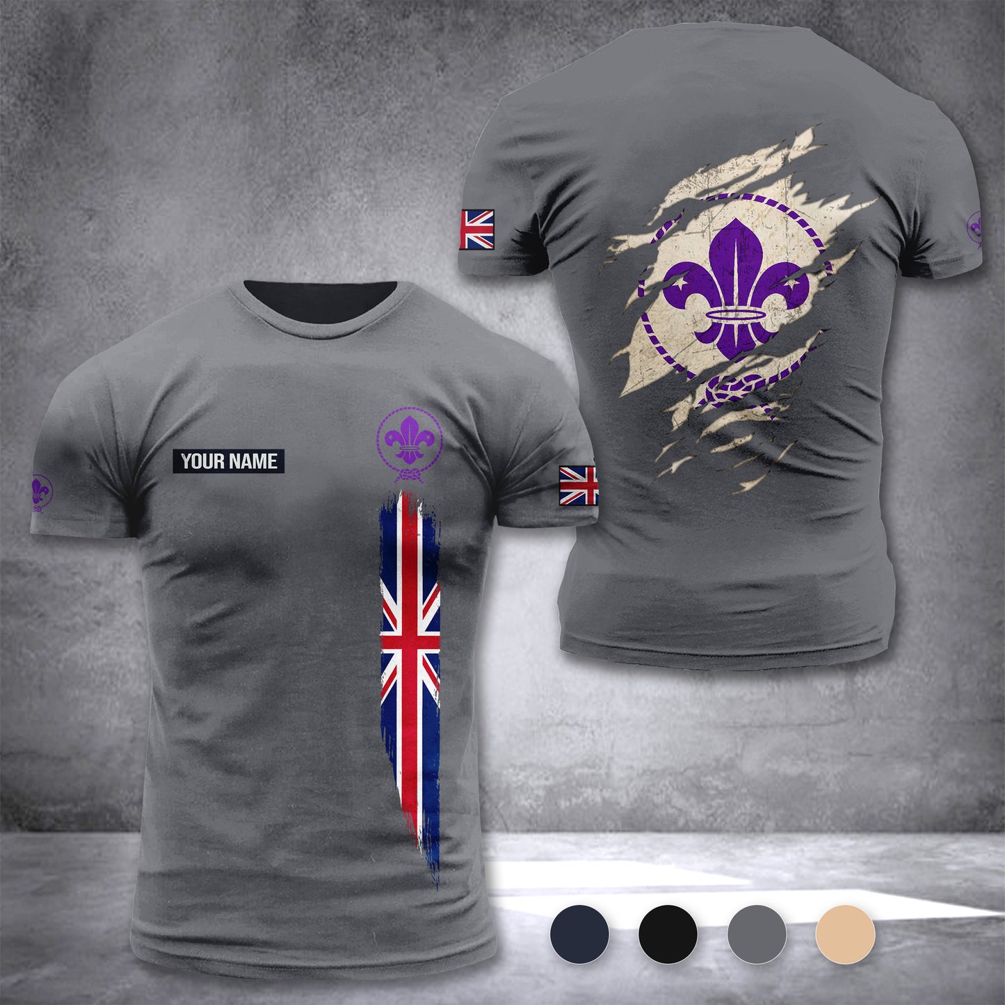 The Scouts UK customize T-shirt 265