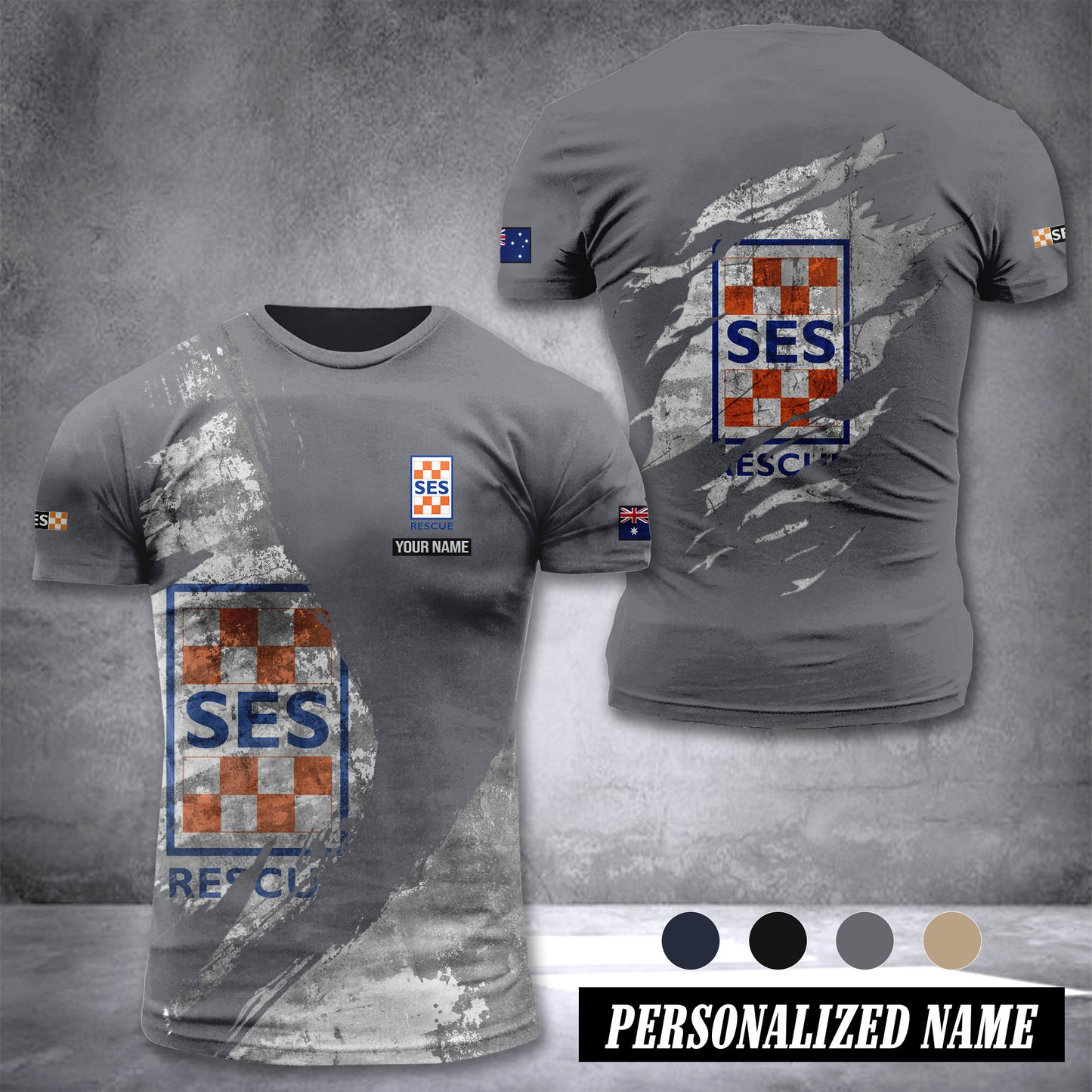 State Emergency Service Australia customize T-shirt MRI