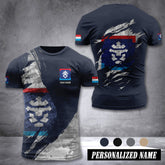 Luxembourg Firefighter customize T-shirt MRI