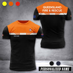 Queensland Fire Department customize T-shirt 26