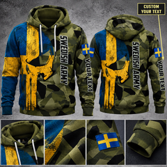 Sweden Army customize hoodie t shirt 148