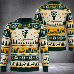 NÖ Jagdverband Ugly Sweater 3d printed color