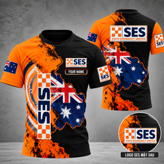State Emergency Service customize 3d T-shirt 299