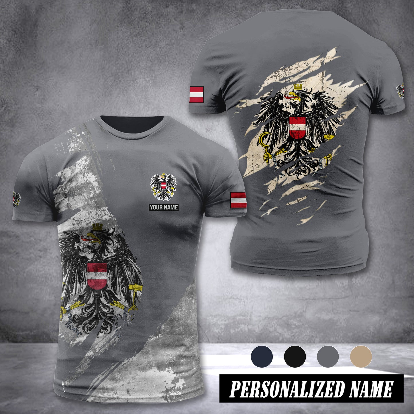 Austria customize T-shirt 306