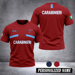 Carabinieri customize 3d T-shirt 131