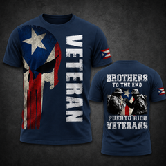 Puerto rico veteran T-shirt 288
