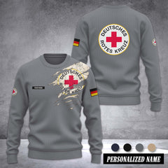 Deutsches Rotes Kreuz Ugly Sweater Christmas Customize 3d printed