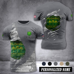 Florida Forest Service customize T-shirt 306