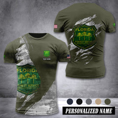 Florida Forest Service customize T-shirt 306