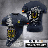 Polizei Germany customize T-shirt 306