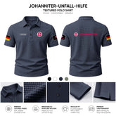 Johanniter customize Casual Short Sleeved Bone Flower Solid Color