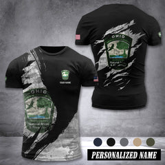Ohio Department of Natural Resources customize T-shirt 306