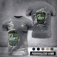 Ohio Department of Natural Resources customize T-shirt 306
