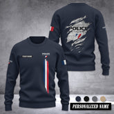 Police Nationale Ugly Sweater Christmas Customize 3d printed