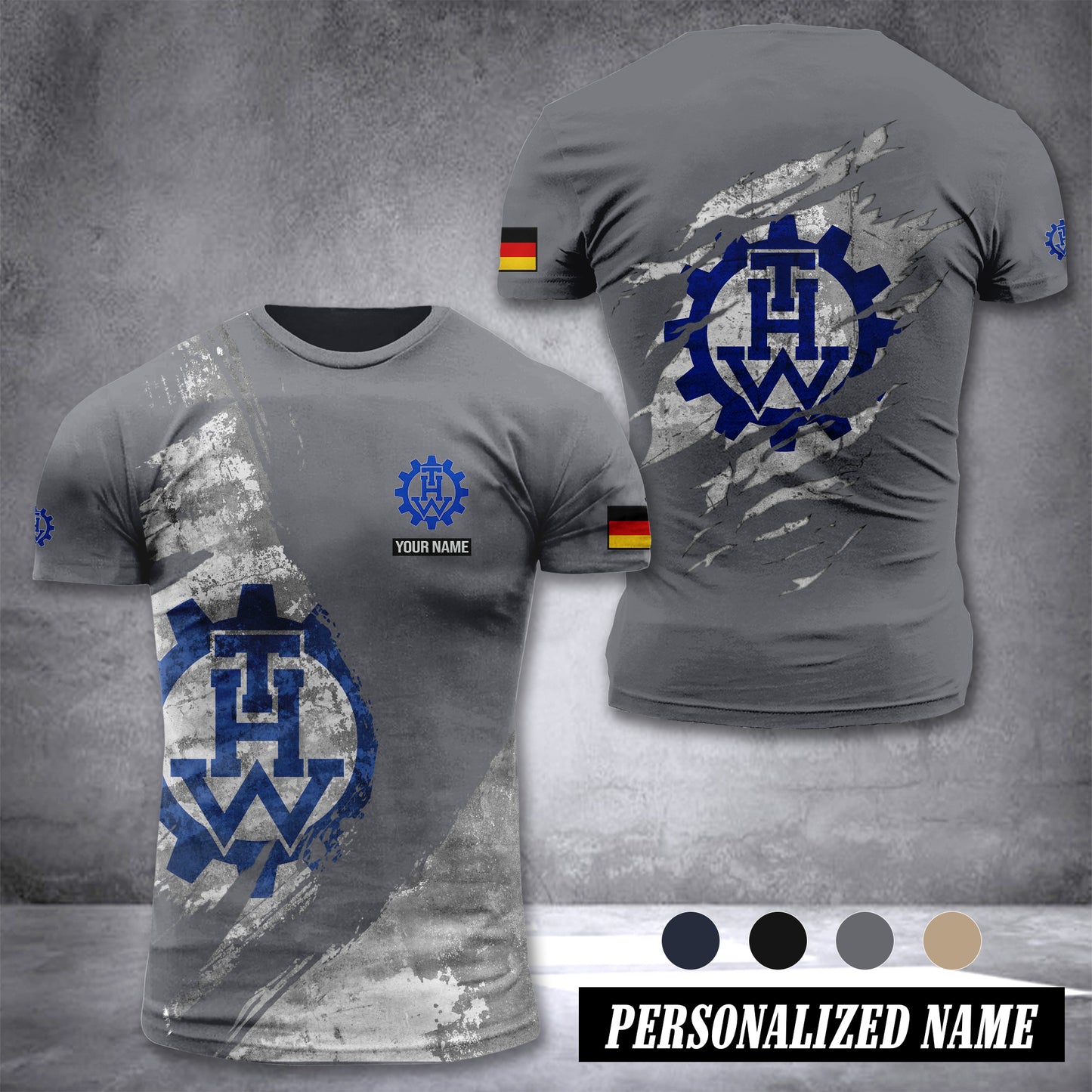 THW Germany customize T-shirt 306