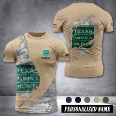 Texas Parks & Wildlife customize T-shirt 306