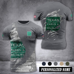 Texas Parks & Wildlife customize T-shirt 306
