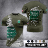 Texas Parks & Wildlife customize T-shirt 306