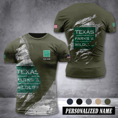 Texas Parks & Wildlife customize T-shirt 306