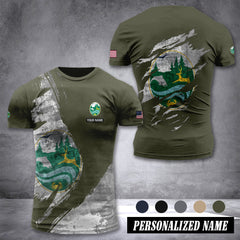 Washington Department of Fish and Wildlife customize T-shirt 306