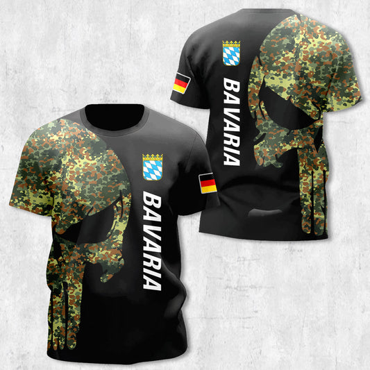 BAVARIA Flag T-shirt PUN