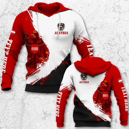 Austria HOODIE Customize hoodie 3d printed