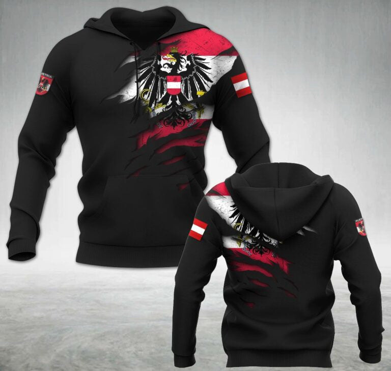 Austria National Flag UC1 hoodie