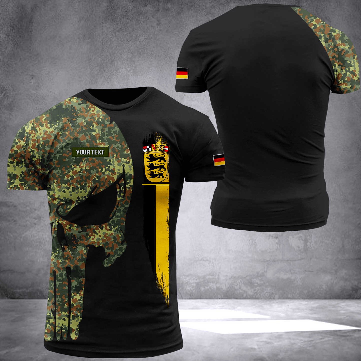 Baden-Württemberg Flag T-shirt customize