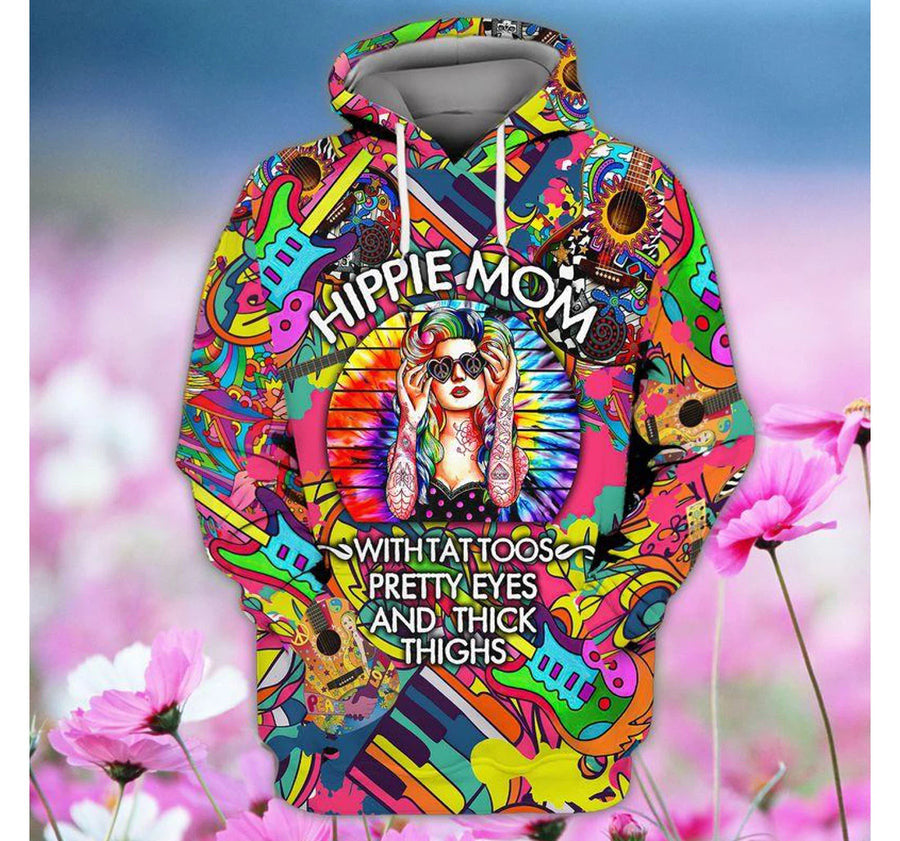 HIPPIE HOODIE 3D PRINTED-HP1