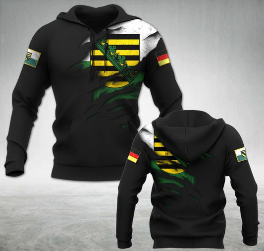 Saxony Germany National Flag UC3 hoodie