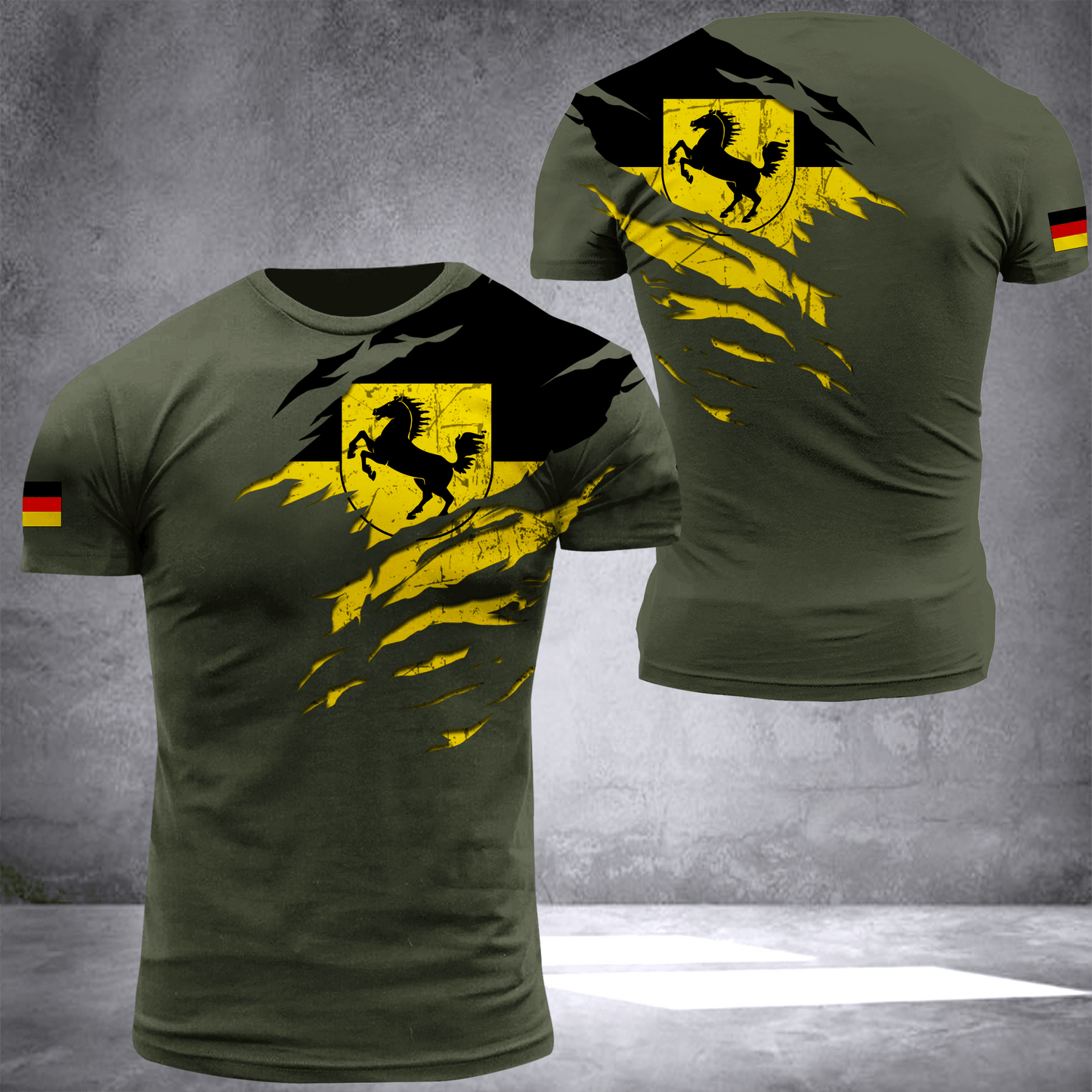 Stuttgart Flag T-shirt I02