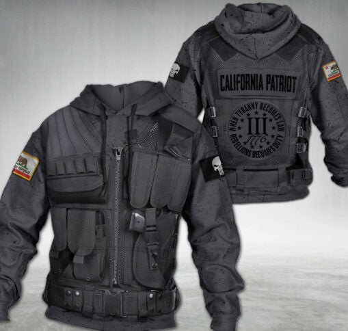 California HOODIE hoodie 3d printed