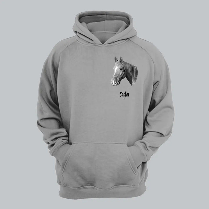 Personalized Upload Your Horse Photo Horse Lovers Gift