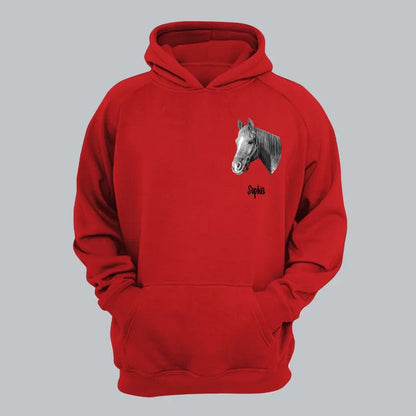 Personalized Upload Your Horse Photo Horse Lovers Gift