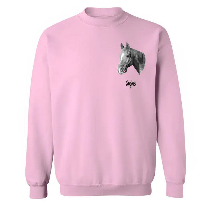 Personalized Upload Your Horse Photo Horse Lovers Gift