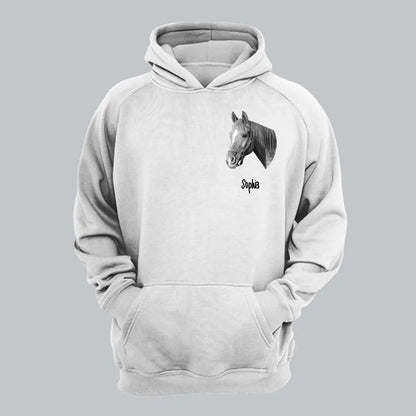 Personalized Upload Your Horse Photo Horse Lovers Gift