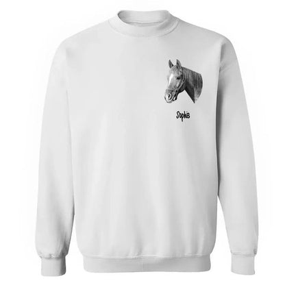 Personalized Upload Your Horse Photo Horse Lovers Gift