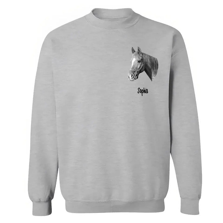 Personalized Upload Your Horse Photo Horse Lovers Gift