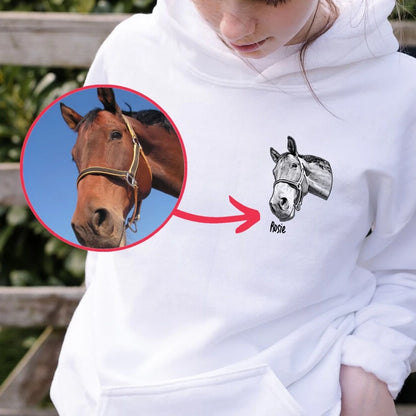 Personalized Upload Your Horse Photo Horse Lovers Gift